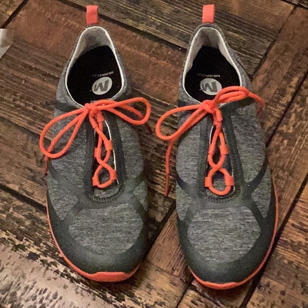 Merrell Ortholite Gray Athletic Shoes Sz 7.5